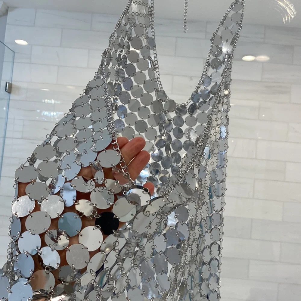 Silver Disc Top NWOT - Picture 6 of 6